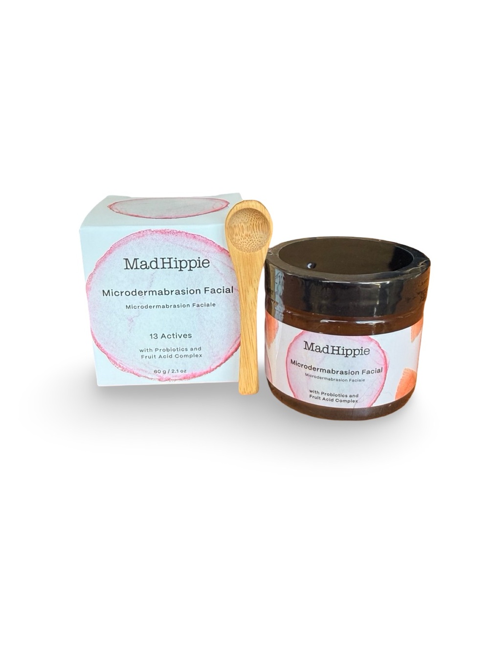 NWT Mad Hippie MicroDermabrasion Facial Exfoliating skincare scrub cream 2.1 oz